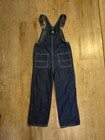 Size 7 Boys Denim John Deer Bib Overalls Good Condition