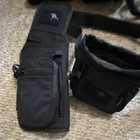 Marsupial Black Nylon Binocular Harness 6l Padded Adjustable Strap  3 Pockets
