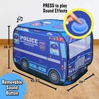 Police Car Toddler Playhouse - Tent For Toddlers - Indoor   Outdoor