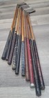 10 Antique Vintage Hickory Wood Shaft Golf Club Putters Need Work Poor Condition