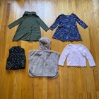 Curated Fall Winter Toddler Girls 2t Bundle 5pc Lot Dress Vest Poncho Cardigan