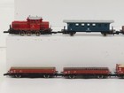 Marklin 8103 Z Mini Club Db 260 Locomotive   7 Car Freight Set Ln 