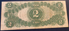 1917  2 Legal Tender Note Red Seal Large Size