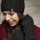 Heat Holders - Women s Heat Weaver Cable Knit 2 3 Tog Gloves