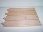 Authentic Brio Wooden Train Long Straight 8 5  Track 33341 4 Pcs Fits Thomas