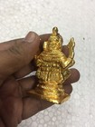 Brass Metal Statue Ganesh India Hindu Elephant God Luck Wish Fortune Wt 200gms