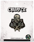 New Creepy Co  Burned Groundskeeper Classic Horror 1 5in Enamel Pin Lapel Flare