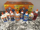 Elmer s Glue Ultimate Slime Kit 10 Piece Washable Glitter Colors Glow - 2 Boxes 