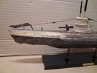 Wwii German U-boat Submarine 19  Detailed Display Model Military Naval Ship