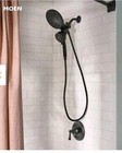 Moen Brecklyn Posi-temp Tub And Shower Faucet - Matte Black  82611bl 