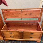Vintage Mid Century Virginia Maid By Lane Cedar Hope Chest - Lock Removed