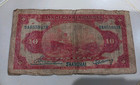 1914 China 10 Yuan Bank Of Communications Shanghai World Banknote