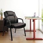 Clatina Big   Tall 500 Lb  Guest Chair With Padded Arm Rest For Waiting Room