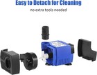 80 Gph Small Submersible Fountain Pump With 3 3ft Tubing For Aquariums   Pets