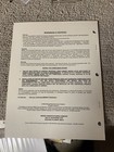 Original Factory Nba Jam Hangtime Kit   Midway   Arcade Video Game Manual