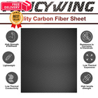 Fancywing 200x300x0 5mm 1 0mm 1 5mm 200x300x1 0mm  Plain Weave Glossy Finish