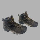 Keen Voyageur Mid Leather Mesh Ventilated Trail Hiking Boots Brown Mens 8