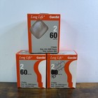 Lot Of 3 Packs Vintage New Old Stock Sealed Comed 60 Watt Light Bulbs Brass Base