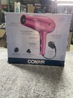 Conair Cord-keeper 1875w Hair Dryer Retractable Cord W  Concentrator   Diffuser