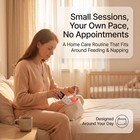 Pelvic Floor Trainer Probe With Red Light And Body Pads Postpartum For Home Use