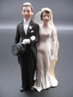Vintage Made In Germany Wedding Cake Topper