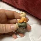 Vintage Pig Figurine Reading A Book Collectible