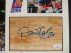 Dan Majerle Signed 12x12 Framed Floorboard Collage Phoenix Suns Jsa Coa
