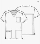 Cherokee Workwear Revolution Tech Men s V-neck Scrub Top - Ww760ab