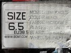 Bont Semi Race Iii Inline Skates - 2pf Unity Frame   Elemental 125mm Size 6 5 Us
