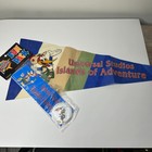 Universal Studios Vintage Islands Of Adventure Fun Pack Pennant Sticker Button