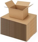 Shipping Boxes Mailers 5x4x3 Inches Corrugated Cardboard Small Packing Kraft    