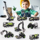 1 50 Model Car Bulldozer Truck Excavator Crane Forklift Construction Engineering
