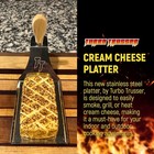 I Cream Cheese Platter With Serving Knife I Easily Smoke Cream Cheese I Perfect 