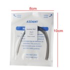 Azdent Arcos De Ortodoncia Dentales Alambre De Arco De Acero Inoxidable Rectangu