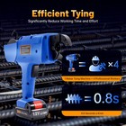 8-34mm Rebar Tier Tying Machine Rebar Tie Gun Automatic Steel Bar Rod Tying Tool