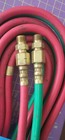 Oxy-acetylene Twin Welding Hose R Grade 3 16  Id 12ft B B 9 16-18 Size Fittings
