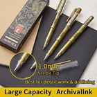 Gel Pens  3 Pack  1mm Fine Gel Ink Pen  Opaque Ink  1 Count  pack Of 3  Gold