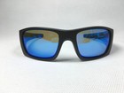 Oakley Sunglasses Gascan Steel Black Frame Prizm Blue Polarized Lens Oo9096-d8