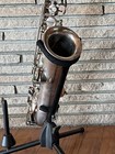 Early Model Vintage Buescher True Tone Silver Plated C Melody Saxophone