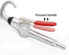 High Volume Air Blow Gun With Nozzle   Rubber Guard