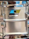Ludwig Vintage 6 1 2 Nyc Board Of Ed Snare Drum 1970 Matte Aluminum Shell Vg  