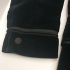 Antique Victorian Boys Midnight Navy Velvet Jacket 1800s Child Coat Braid Trim