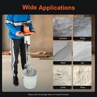 1800w Electric Mortar Mixer Double Paddle 2 Speed Cement Grout Concrete Mixer