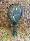 Rare Torpedo Bottle Antique 1800   s Aqua Color Used Cork 7   