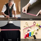 2-pack Body Measuring Tape Ruler Sewing Cloth Tailor Measure 60 Inch 150 Cm