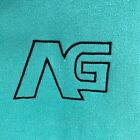 Analog By Burton Snowboarding Hoodie Embroidered Size Large Thumbholes Turquoise