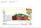 Vintage Card Continental Nelson Miramichi Post Office Stamp New Brunswick Canada