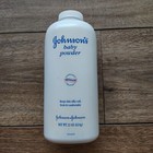 Discontinued 2004 Original Johnson s Baby Powder Silky Soft Talc 22oz 3 4 Full