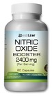Nitric Oxide Booster 2400mg Capsules Serving - Usa Deal
