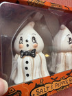 New Johanna Parker Halloween Salt   Pepper Shakers Set Bride   Groom Ghosts 2026